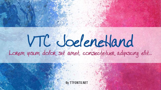 VTC JoeleneHand example