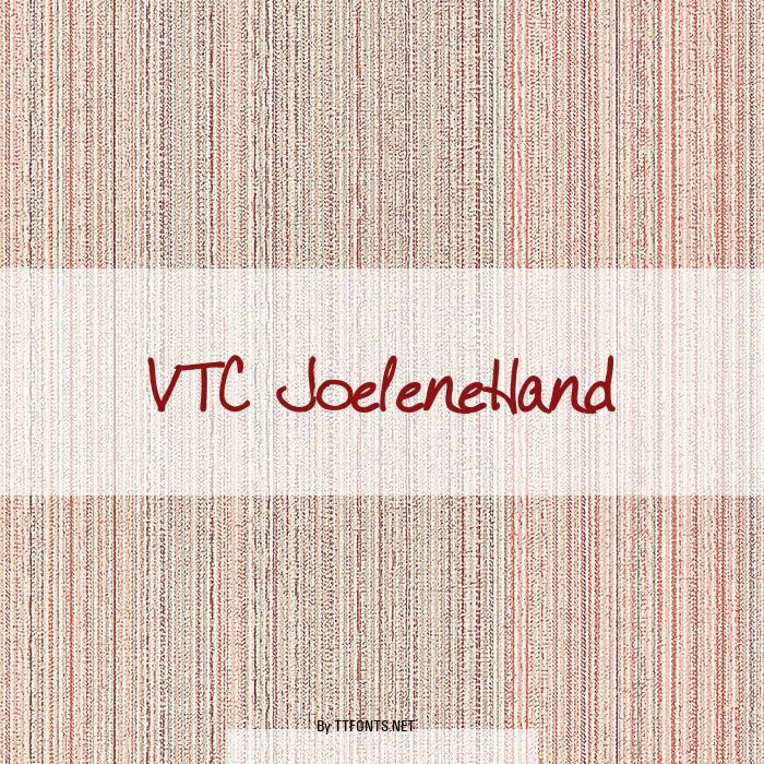 VTC JoeleneHand example