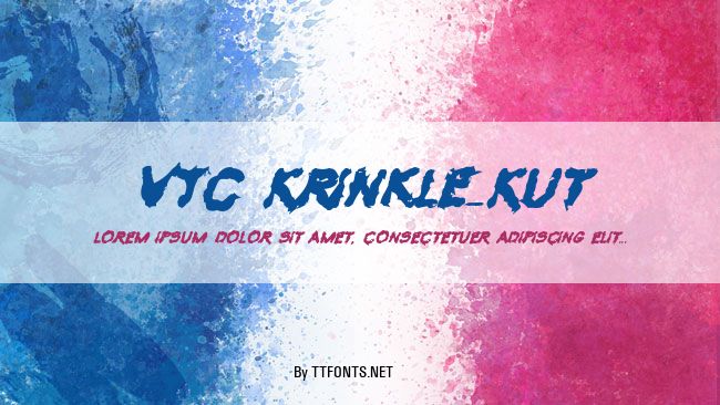VTC Krinkle-Kut example
