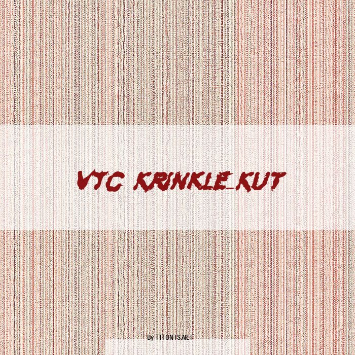 VTC Krinkle-Kut example