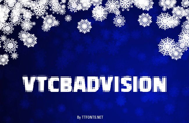 VTCBadVision example