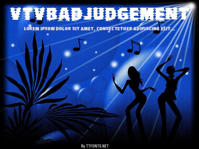 VTVBadJudgement example