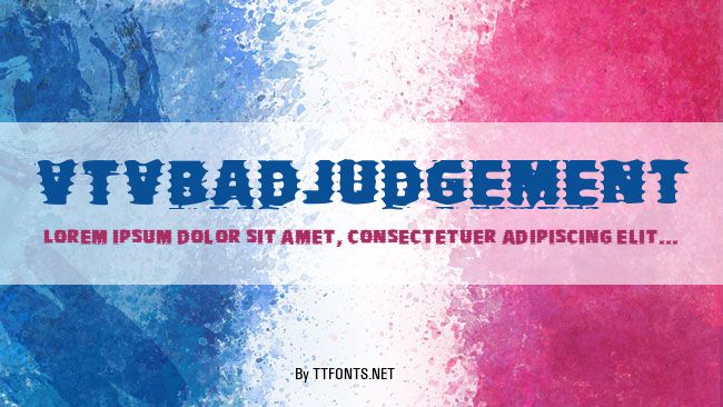 VTVBadJudgement example