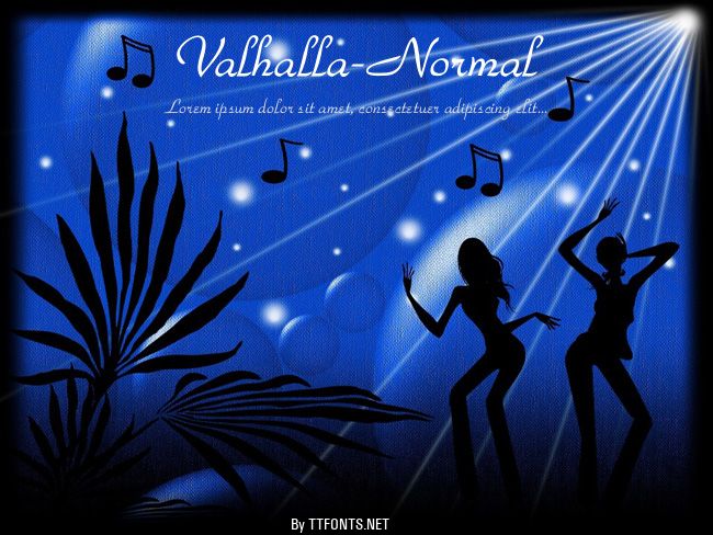 Valhalla-Normal example