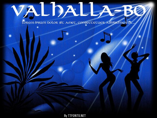 Valhalla-BO example