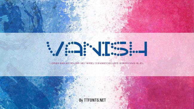 Vanish example