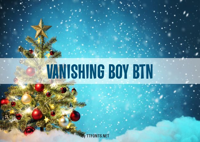 Vanishing Boy BTN example