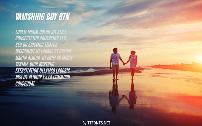 Vanishing Boy BTN example