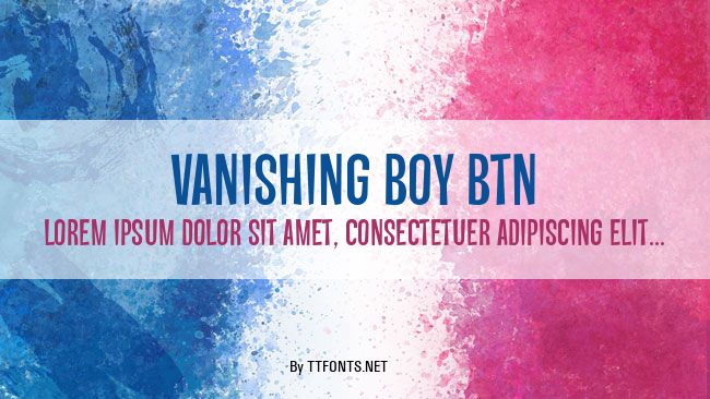 Vanishing Boy BTN example