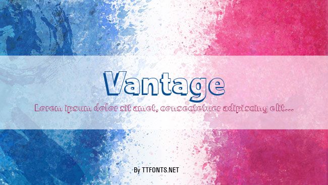Vantage example