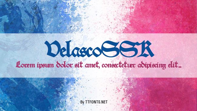 VelascoSSK example