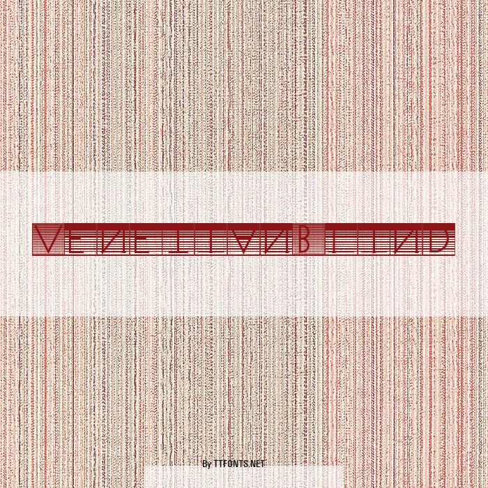 VenetianBlind example