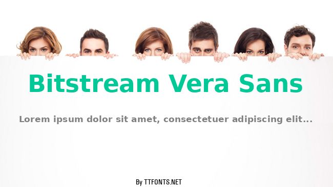 Bitstream Vera Sans example