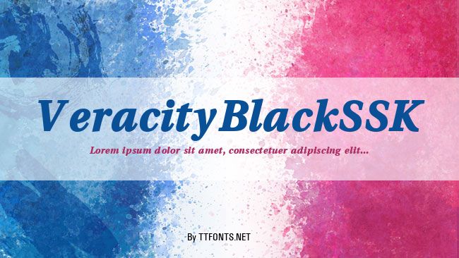 VeracityBlackSSK example