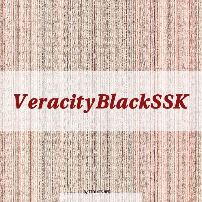 VeracityBlackSSK example