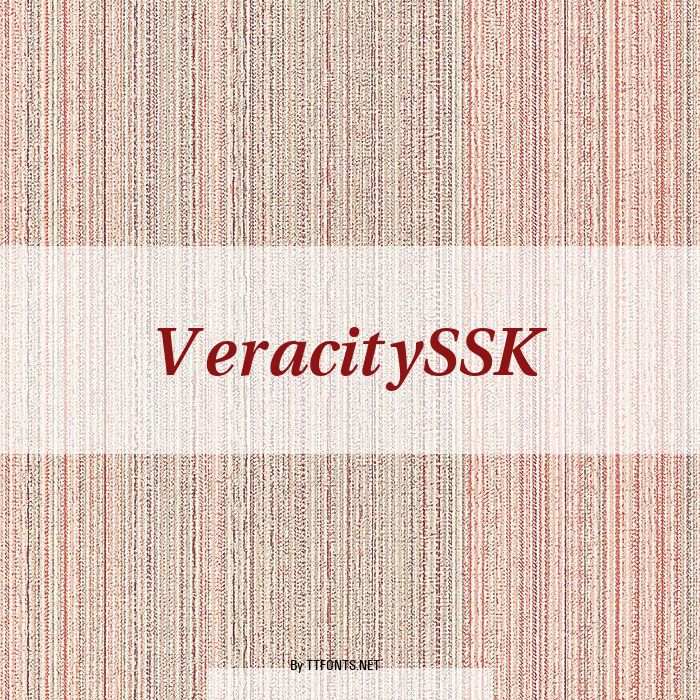 VeracitySSK example