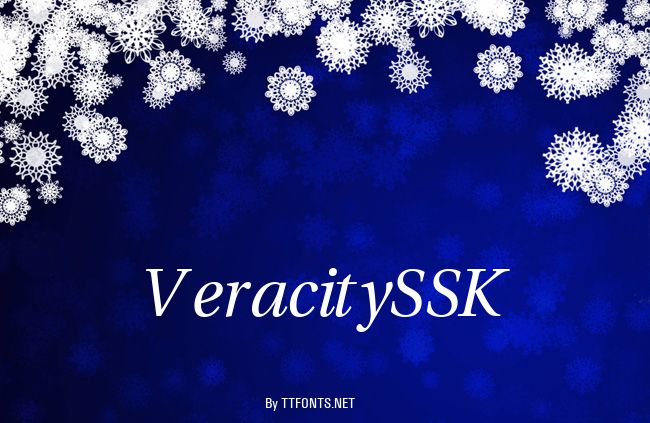 VeracitySSK example