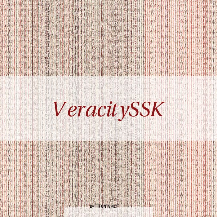 VeracitySSK example
