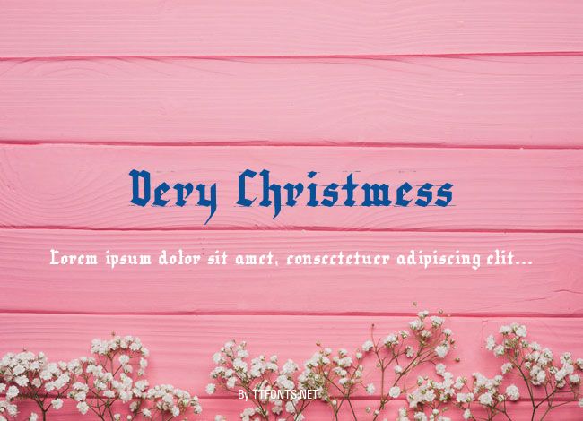Very Christmess example