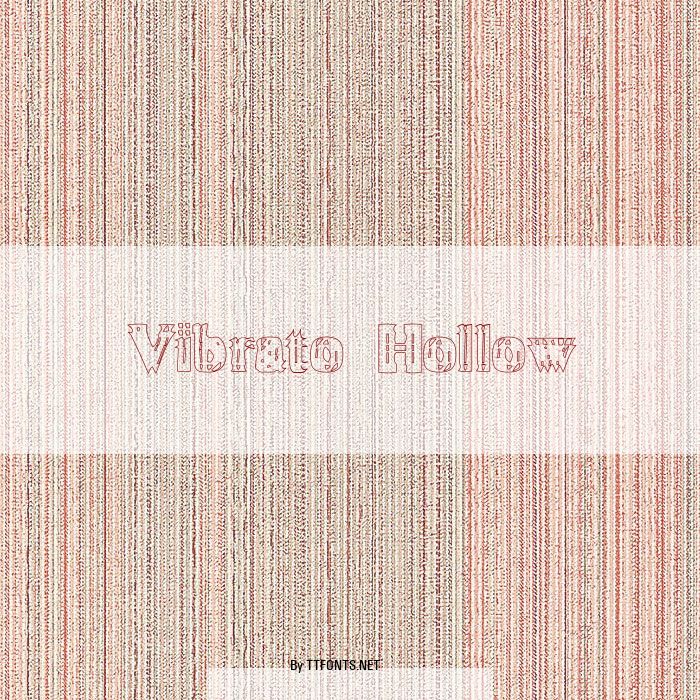 Vibrato Hollow example