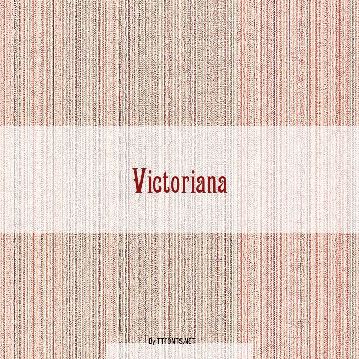 Victoriana example