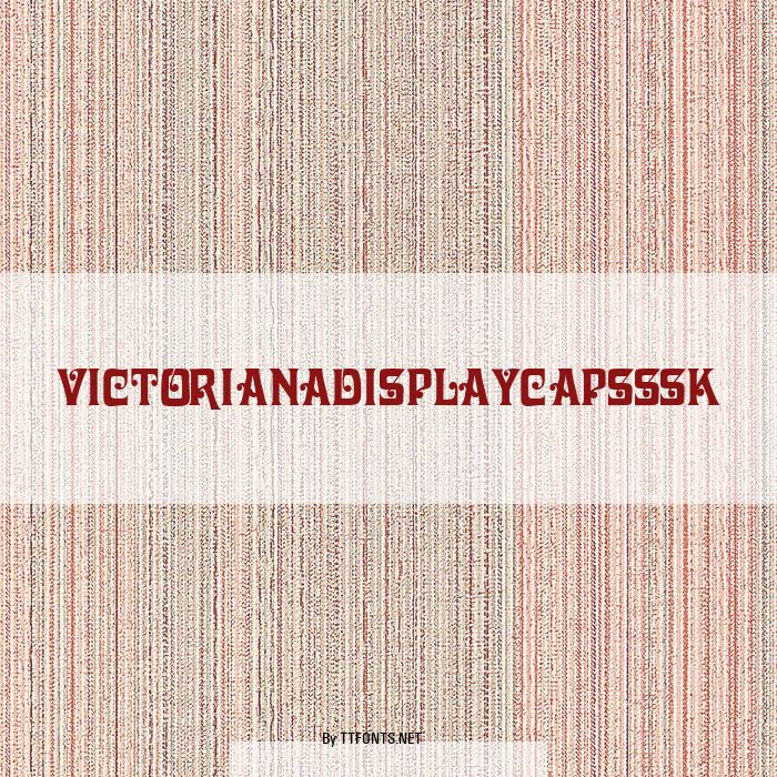 VictorianaDisplayCapsSSK example