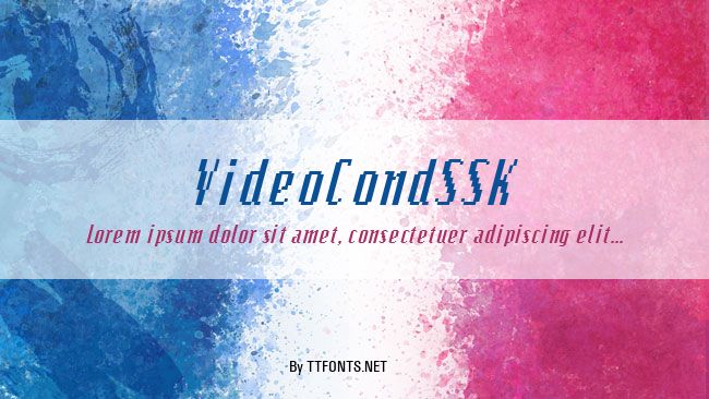 VideoCondSSK example