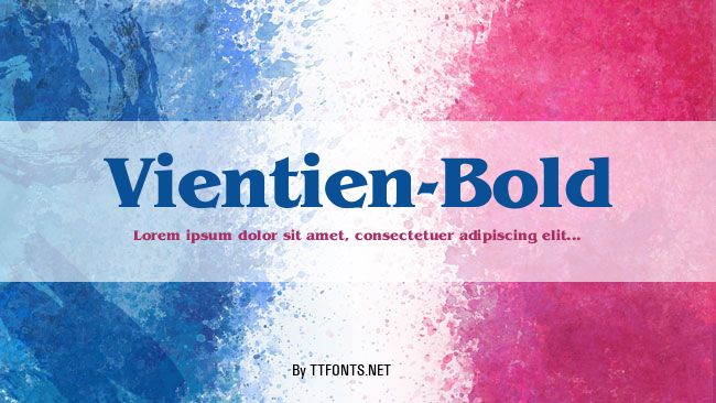 Vientien-Bold example