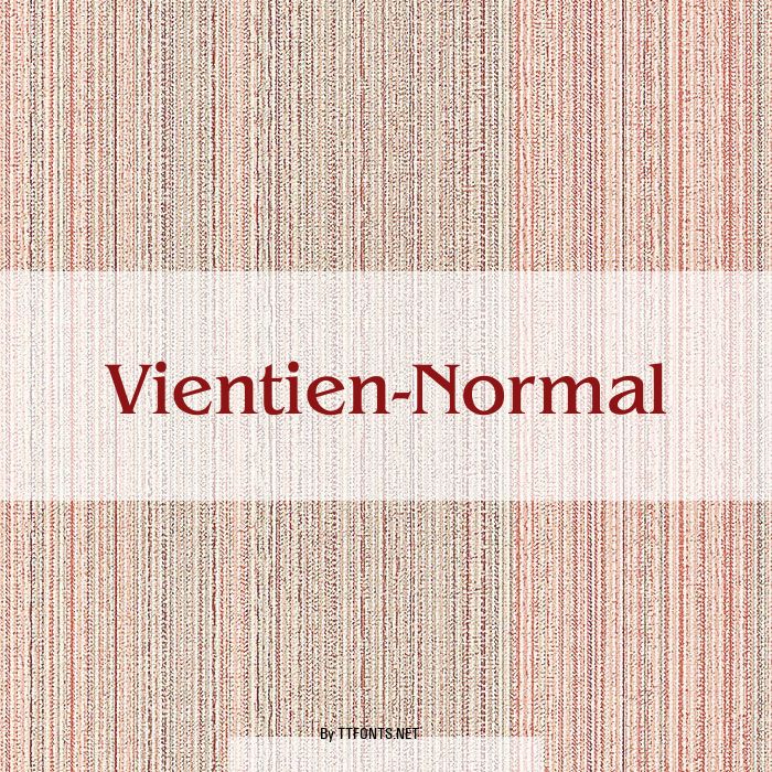 Vientien-Normal example