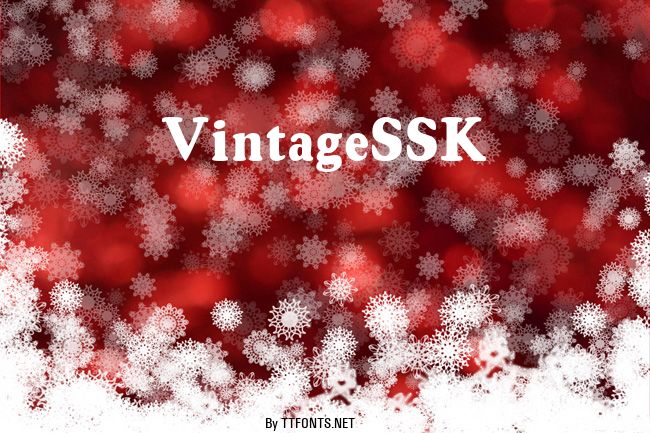 VintageSSK example