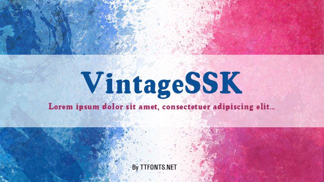 VintageSSK example