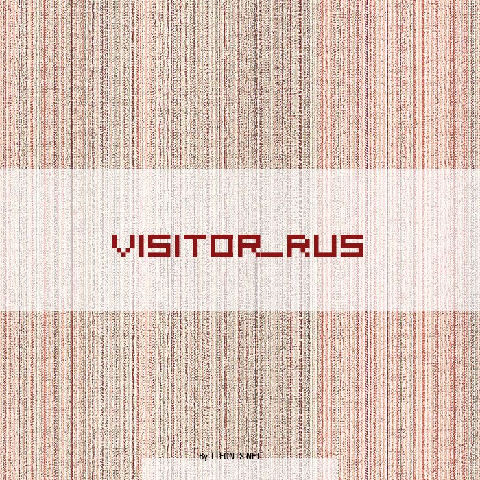 Visitor_Rus example