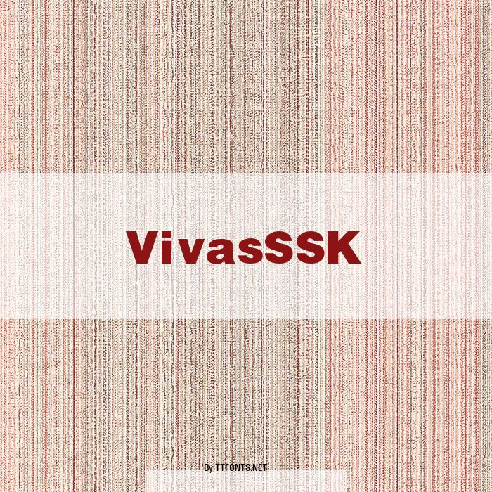 VivasSSK example