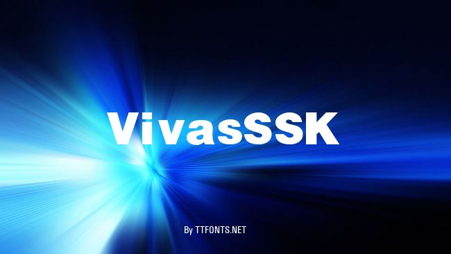 VivasSSK example