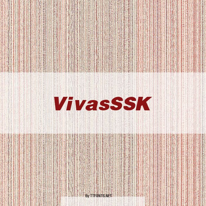 VivasSSK example