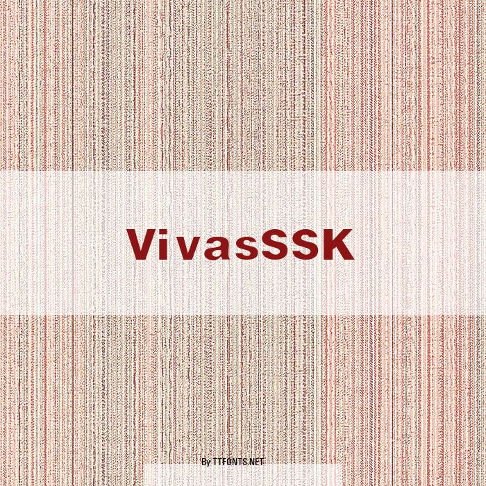 VivasSSK example