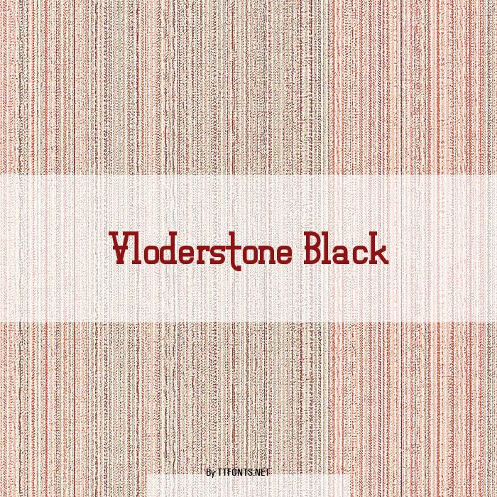 Vloderstone Black example