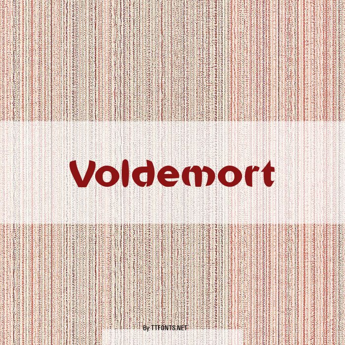 Voldemort example