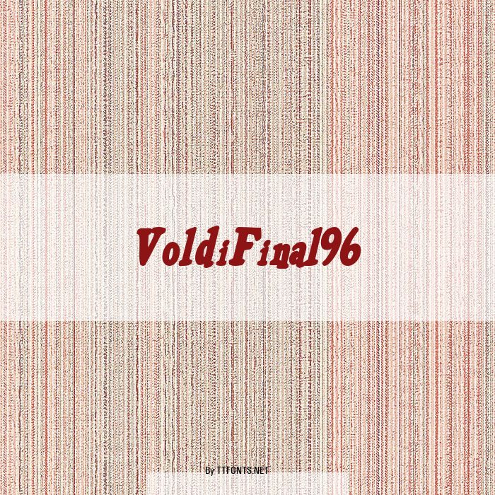 VoldiFinal96 example