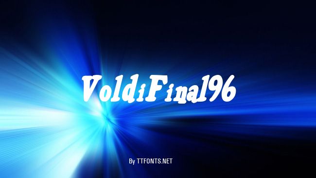 VoldiFinal96 example
