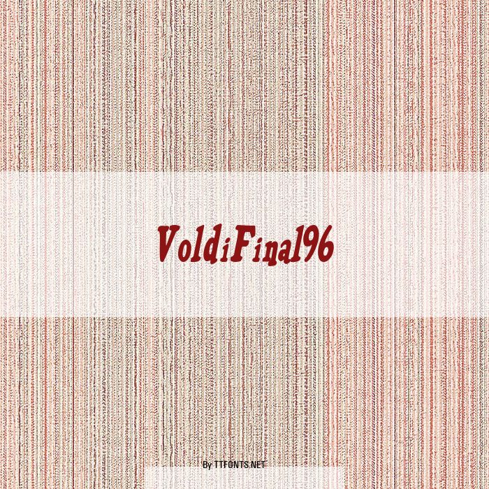 VoldiFinal96 example
