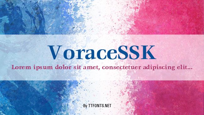 VoraceSSK example