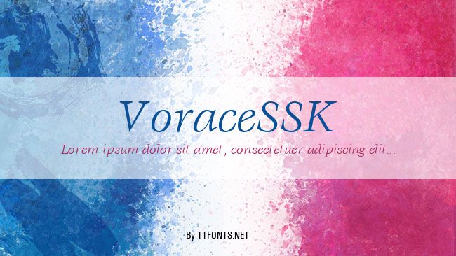VoraceSSK example