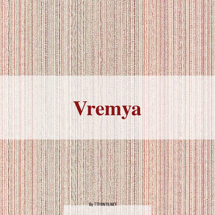 Vremya example