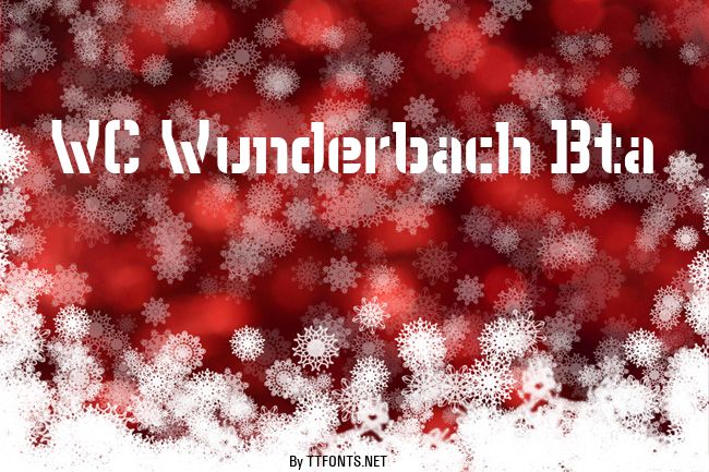 WC Wunderbach Bta example