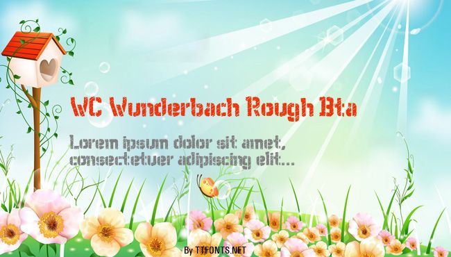 WC Wunderbach Rough Bta example