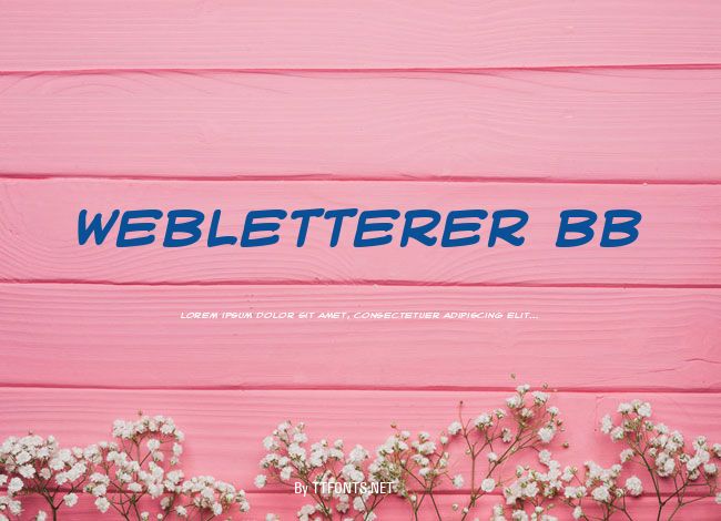 WebLetterer BB example