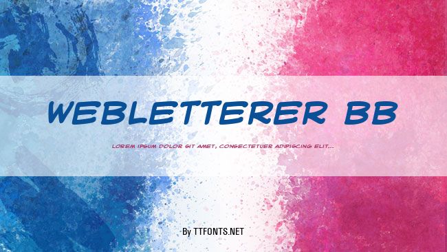 WebLetterer BB example