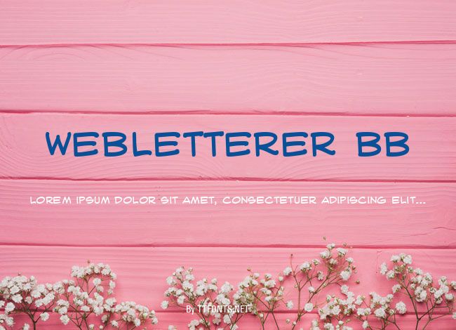 WebLetterer BB example