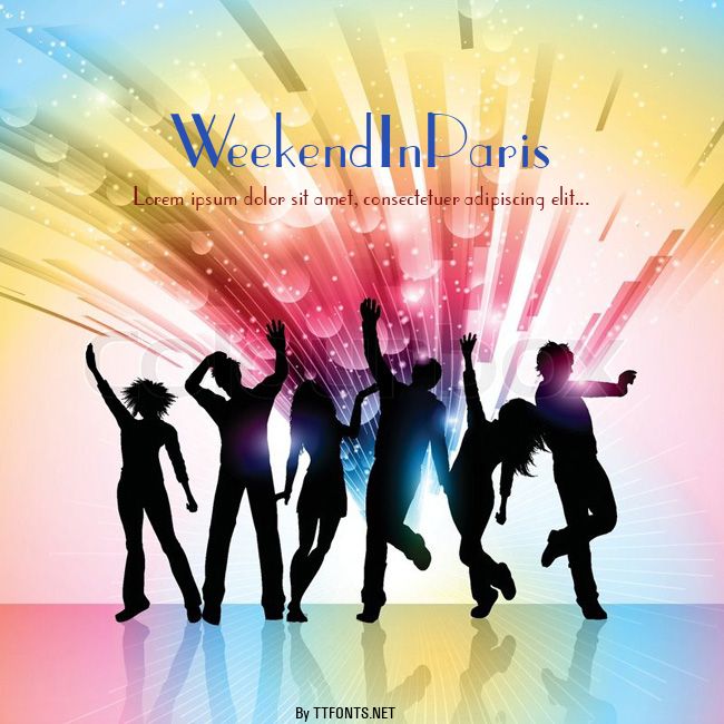 WeekendInParis example